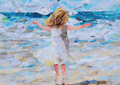 I Came Back For Her 5x7 Greeting Card