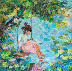 Where The Water Listens 12x12 PRINT