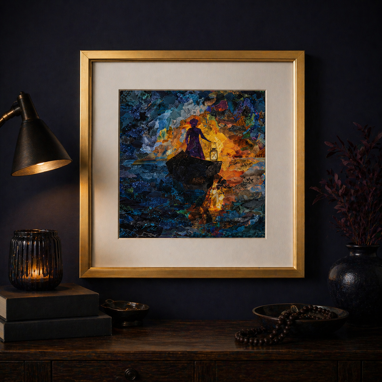 "Searching for Myself"  12x12 PRINT