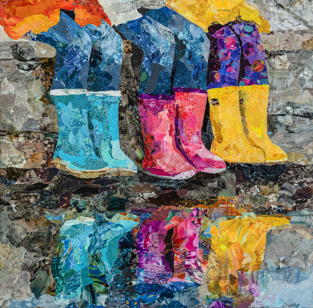 Puddles and Pinky Promises 12x12 Print