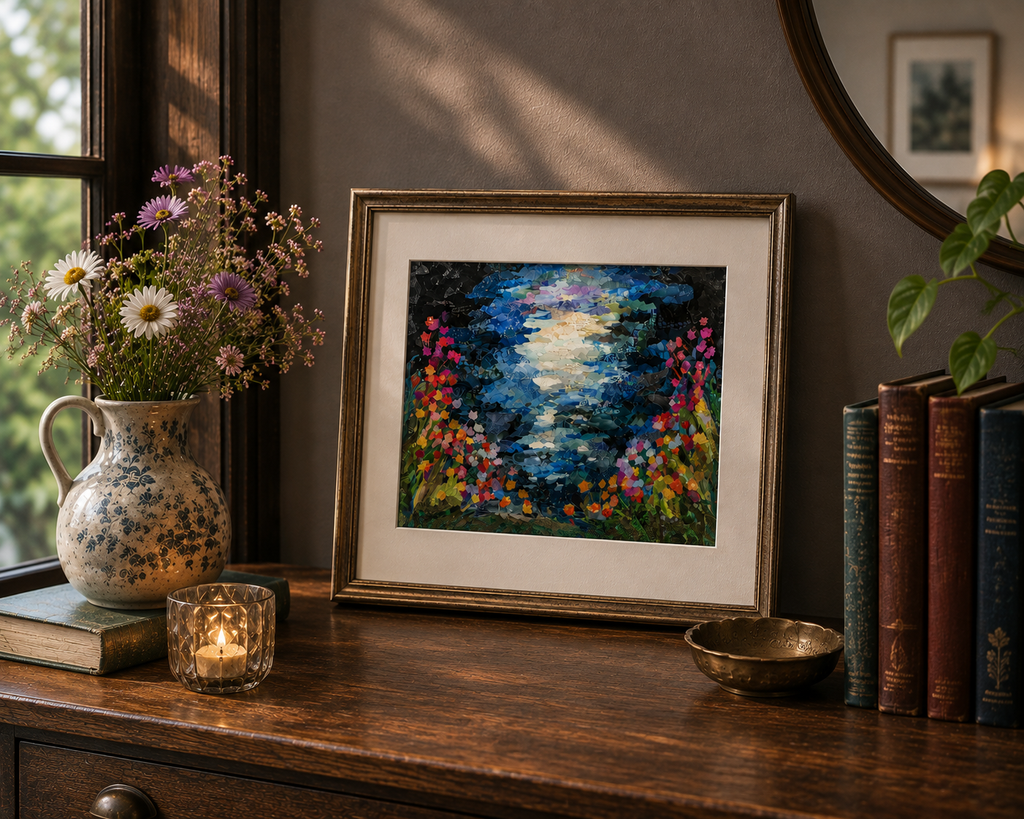 Out Of The Shadows Into The Bloom 8x10 Print